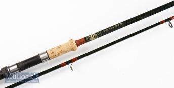 Good Bruce and Walker Hexagraph Carp rod-12ft 2pc with Fuji style line guides, 1 5/8 test curve –