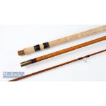 Good R. Chapman & Co Ware Herts “The Fred J Taylor Roach Rod” split cane rod - 12ft 6in 3pc with