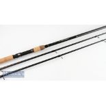 Fine Greys Prodigy TX Barbel rod – 12ft 3pc carbon rod – 2.00lb – with fully lined guides – fduji