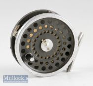 Hardy Marquis 8/9 alloy trout fly reel - 3 5/8” dia smooth alloy foot - “U” shaped reversible line