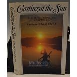 Yates, C – “Casting At The Sun” 1st ed 1986, illustrated, dust wrapper.