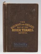 Reynolds James – The Oarsman’s and Anglers Map of the Thames from its source to London Bridge 1895