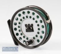 Good Hardy Bros England The Viscount 140 alloy trout fly reel - 3 5/8” dia, with lacquered alloy