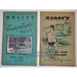 Hardy’s Angler’s Guide 58th edition 1951 green cover with cloth spine, covers, front photograph