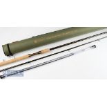 Fine Hardy Marksman Supero float rod – 15ft 3pc carbon rod with fuji style guides, lightly soiled