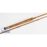 Fine Pezon et Michel Split cane trout fly rod – 8ft 6in 2pc with staggered ferrule – single