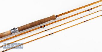 Good Hardy “The Wye” Palakona salmon fly rod-12ft 3pc ser. no. H426880-clear Agate lined butt and