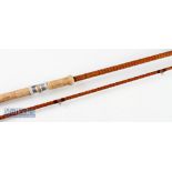 Fine B James and Son England Richard Walker Mk. IV S/U Carp Rod - 10’2” toothpicks with red Agate