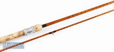 Fine B James & Son London England Richard Walker Mk. IV Avon Rod – 10ft 2in 2pc with Agate lined