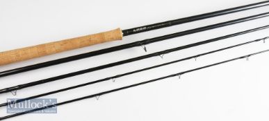 Fine Loop Grey Line 15ft 4pc salmon fly rod – c/w spare tip - line 10# - fuji style lined butt and