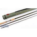 Fine and unused Hardy Marksman Supero Extreme Feeder rod – 12ft 3pc carbon rod with 3x carbon tips 1