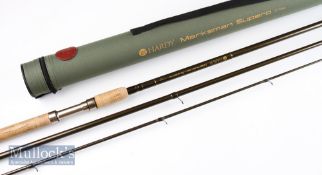 Fine and unused Hardy Marksman Supero Extreme Feeder rod – 12ft 3pc carbon rod with 3x carbon tips 1