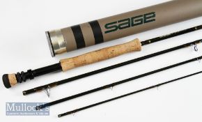 Fine Sage XP Graphite IIIe travel trout fly rod – 9ft 6in 4pc – line 7#, wt. 4 3/16oz - with black