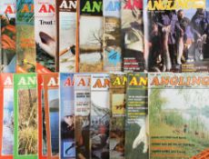 Angling Magazine – Issued in black & white with colour covers all from the 1970s (2 Boxes)