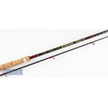 Good Silstar Traverse-X trout fly rod-10ft 2pc carbon -line 8/9#, with Fuji style line guides
