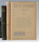 Mottram J C – Sea Trout and other Fishing Studies 1920 1st edition together with Trout Fisheries