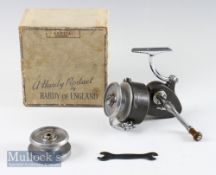 Good Hardy Bros Alnwick The Exalta Mk.II Spinning reel in makers original box – left or right handed
