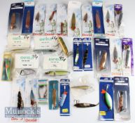 Selection of New Lures, Spoons. To including Abu Garcia, Dexter, B W Sports, Landa, Shakespeare