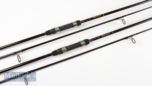 2x Good Spro Strategy Experience Carp rods – 12ft 2p carbon rods – 2.25 – 3.25lbs TC- full lined 3