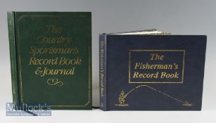 2x Sportsman Record Books and Journals – to incl “The Country Sportsman’s” and “The Fisherman’s