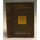 Hamilton Edward – Fly-Fishing Salmon, Trout & Grayling 1891, 2nd edition mezzo tint & wood