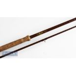 Bruce and Walker Mk IV Avon hollow glass rod – 10ft 2pc Compound Taper with Agate lined butt and tip