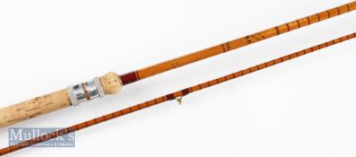 Fine B James and London England Richard Walker Mark for Avon Split Cane Rod – 10ft 2in 2pc with