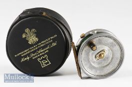 Hardy Bros ‘The Uniqua’ 2 7/8” Dup Mk. II fly reel – screw rim tensioner, 2 screw telephone latch,