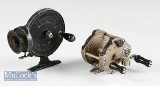 2x early spinning reels – Allcocks Stanley Threadline in good working order – usual bag wear; and