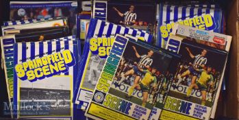 Selection of Wigan Athletic home football programmes many 1980’s onwards some aways noted^