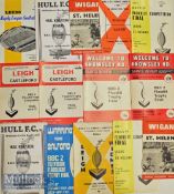 Small Binder of Rugby League BBC2 Final Programmes 1968-79: Some dozen issues from the popular