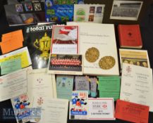 Rugby Collection of Books^ Ephemera^ Signed items^ Ties^ Postcards (Qty): Who’s Who of Welsh