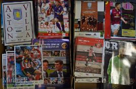 Quantity of Sunderland football programmes all modern eras^ homes and aways included from 199/00