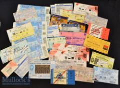 France and Italy Home Rugby Tickets (36): From the 1970s to the 2000s^ homes at Paris and Rome v Six