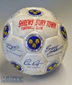 Shrewsbury Town Facsimile Signed Football with a number of signatures