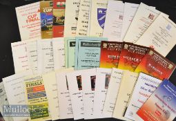 Minor Welsh Cup Final Rugby Programmes (c.45): A host of District Cup Finals etc from the last 30