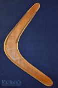 1989 British Lions Rugby tour of Australia Boomerang ?- Rare?squad-signed and unusual item????: With
