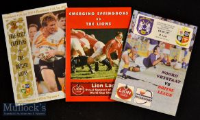 1997 British & Irish Lions in SA Rugby Programmes (3): The final three provincial clashes^ v the