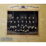 1909-10 Rare & Splendid Large Oxford University Photo: Original classic mounted Gillman of Oxford