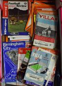 Mixed Selection of 1960s/70s football programmes to includes good content of Swansea Town and