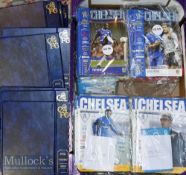 Complete Collection of 1999-04 Chelsea home football programmes consisting of 99/00 (30)^ 00/01 (