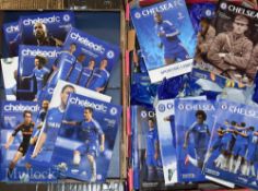 Complete Collection of 2011-2016 Chelsea home football programmes to consist of 10/11 (half season)^