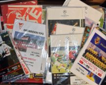 Quantity of Manchester United football Programmes/Publications largely from 1990s onwards with