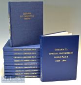 1905/06 to 1914/15 Chelsea home football programmes Limited Edition Facsimile Bound collection all