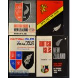 1966 British & Irish Lions to New Zealand full set of Rugby Test Programmes (4): Great collection of