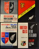 1966 British & Irish Lions to New Zealand full set of Rugby Test Programmes (4): Great collection of
