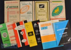 1947-1982 Overseas Tourists in Gwent Rugby Programmes (9): Pontypool^ Talywain & Blaenavon v