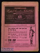 1935/36 Liverpool v Preston North End football programme date 7 Dec^ in very good condition overall^