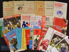 Age Group International & Other Rugby Programmes (c.30): Mostly Welsh & English^ from 1948 to the