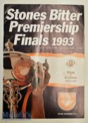Premiership Final Programme 1993: Large glossy issue for Wigan v St Helen’s at Old Trafford.